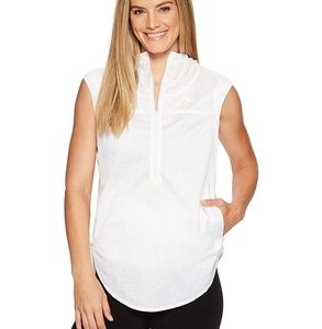 PUMA HOODED SURF SWIRL PRINT COVER TOP NWT